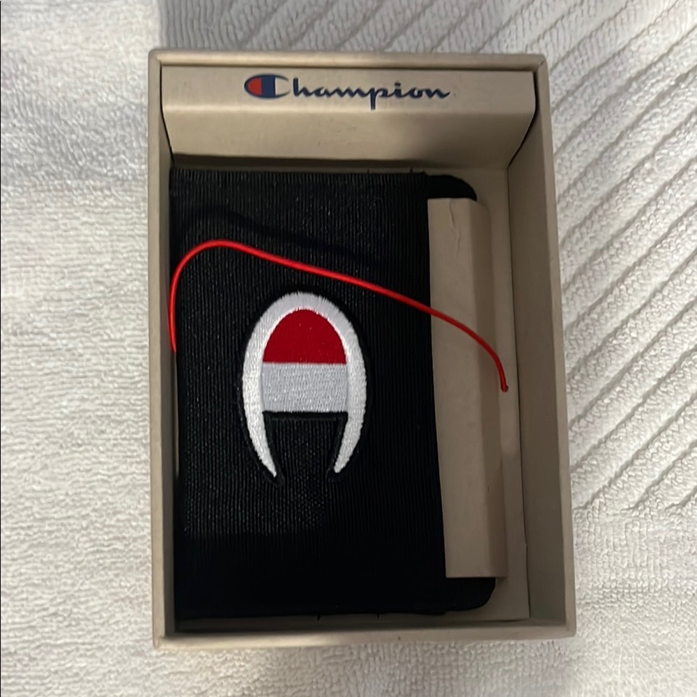 Champion Black and Red Key Card Holder